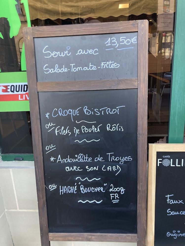 Bar-Café Le Parisien - Menu Image 1
